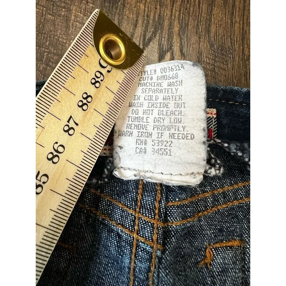Z Cavaricci Denim Jean Mini Skirt Leather Lace Up Tie SZ 3 Small Y2K Grunge 90's